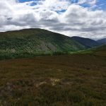 A great sunny hike across the plains in Kingussie, Scotland