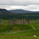 Ruthven Barracks in the outskirts of Kingussie, Scotland