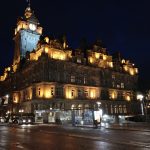 Edinburgh is beautiful at night, Scotland