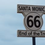 Westcoast Roadtrip Santa Cruz - Los Angeles 19 Santa Monica Route 66