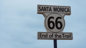 Westcoast Roadtrip Santa Cruz - Los Angeles 19 Santa Monica Route 66