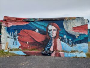 Street art Capital of Iceland: Hellissandur