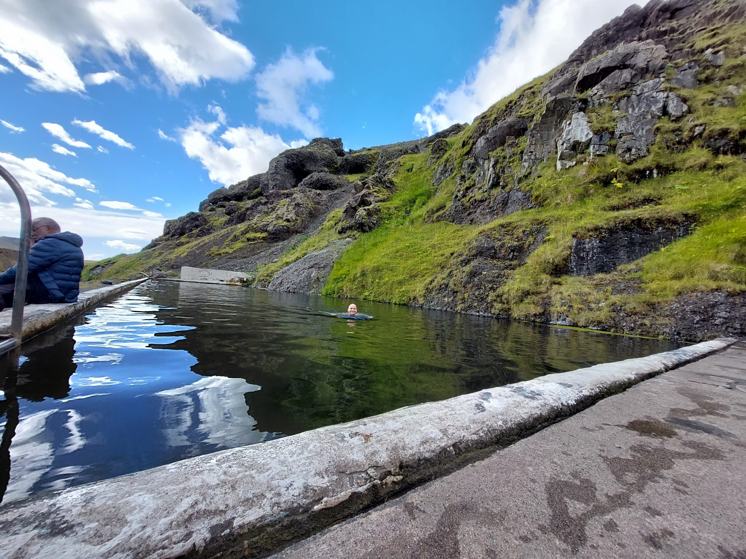 Seljavallalaug naturlig pool, Island
